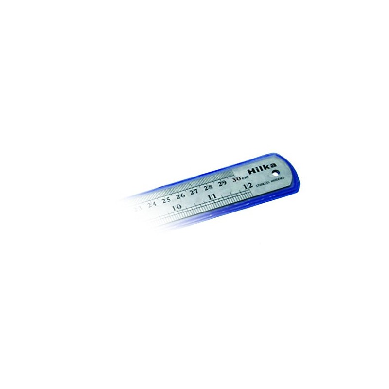 12" MATT STAINLESS STEEL RULER