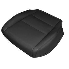 GXARTS Driver Side Bottom Replacement Leather Seat Cover Black Compatible with Honda Accord 2008 2009 2010 2011 2012