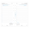 Filofax Personal day per page 5 language 2024 diary, White