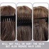 JCUGSBS Barber Comb for Men, Fade, Curved Positioning, Professional Hair