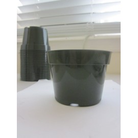 20 4'' planters 4 inch Flower pots Seedling Starters Cutting Starters for Small Plants Great Drainage Resilient Sturdy Plastic Will Last Long