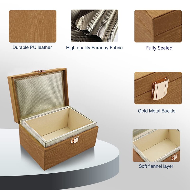JXE JXO Faraday Box for Car Keys, Faraday Box, Key