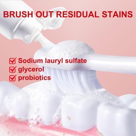 SP-6 Probiotics Whitening Toothpaste,SP6 Probiotic Toothpaste Whitening,Promotes Healthy Teeth,Brightening & Stain Removing (3)