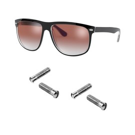 Replacement Silver Screws for Aviator RB4181 4184 4190 4101 4175 Sunglasses Repair Kit (Set of 4),Screwdriver (Silver)