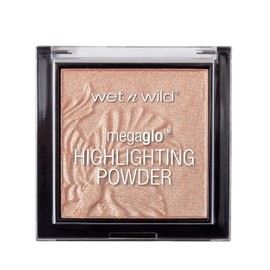 Wet n Wild MegaGlo Highlighting Powder Tono Precious Petals 5.4 g | Iluminador en Polvo Compacto de Alta Pigmentación, Acabado Radiante y Natural | Glow Glitter Duradero para Rostro y Cuerpo | Vegano y Cruelty Free