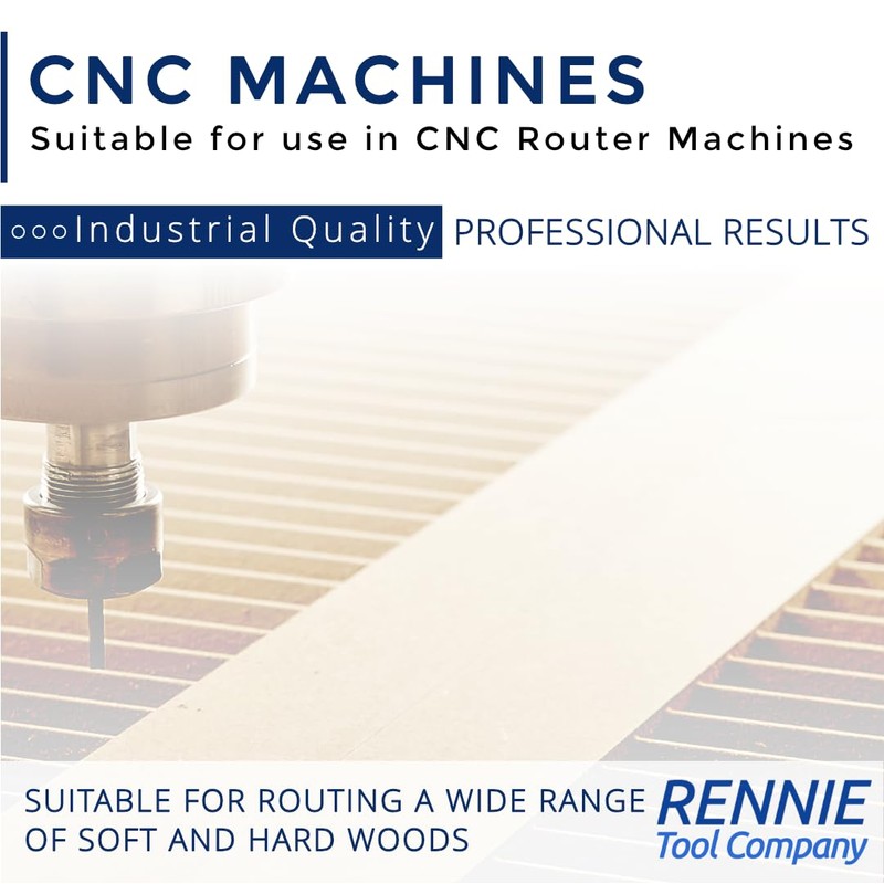 Rennie Tools - 8mm Cutting Diameter x 30mm Flute x