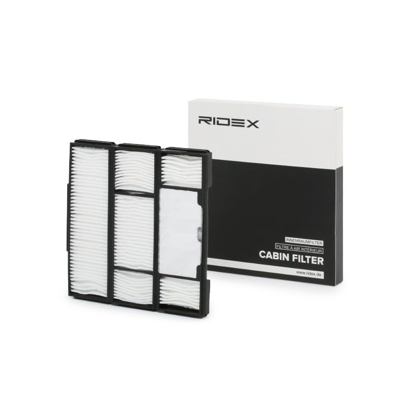 RIDEX Cabin Air Filter 424I0128 206 mm 220 mm 20