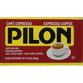 Pilon Espresso 100 % Arabica Coffee, 10 Ounce Bricks
