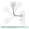 3 Piece Plug in Motion Sensor Light Indoor 5W PIR