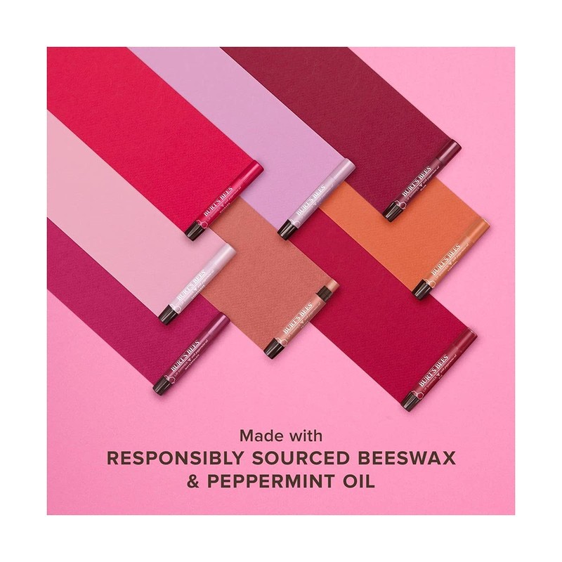 Burt's Bees 100% Natural Moisturizing Lip Shimmer, Peony - 1