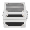 Nail Drill Bits Storage Box 25 Holes Transparent Clamshell Lock