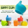 Healthy Sprouts Silicone Sippy Cup Lids - Spill Proof, Fits
