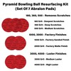 bowlingball.com Bowling Ball Resurfacing Kit (Set of 7 Abralon Pads)