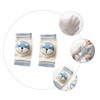 Baluue 1Pair Knee Pads Cartoon Slip Crawling Protectors Breathable Design