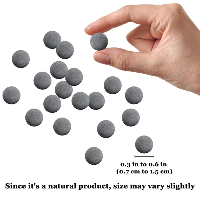 SunGrow Water Conditioner Balls for Betta, 0.5”, Tropical Fish Tank