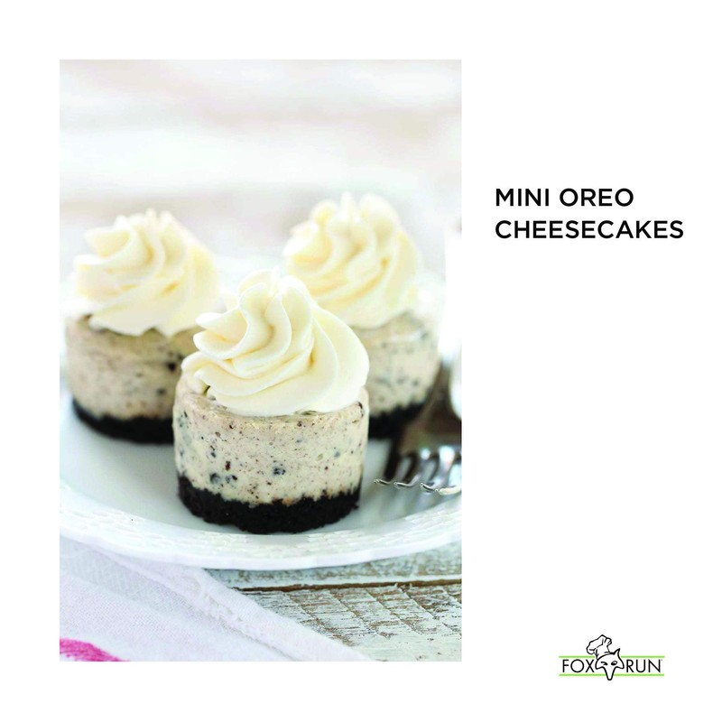 Fox Run Mini Cheesecake Pan with Removable Bottoms, Non-Stick, 10.5