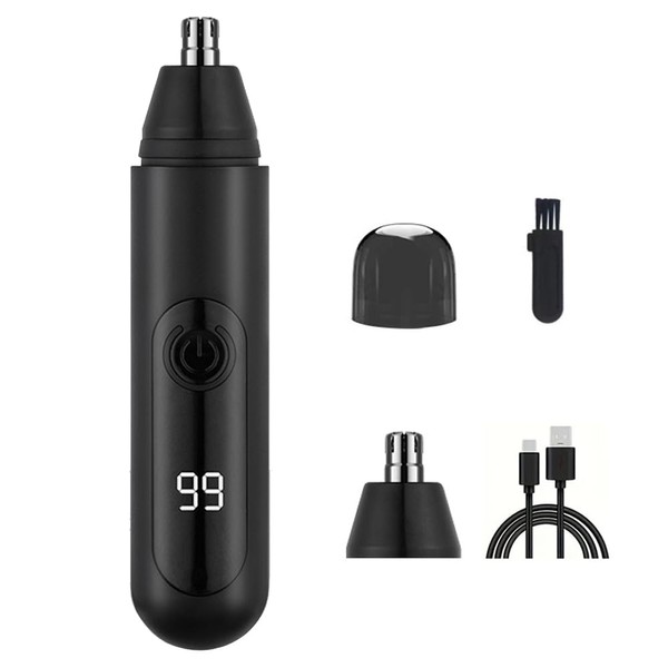 Ear and Nose Hair Trimmer Clipper for Men Women, USB