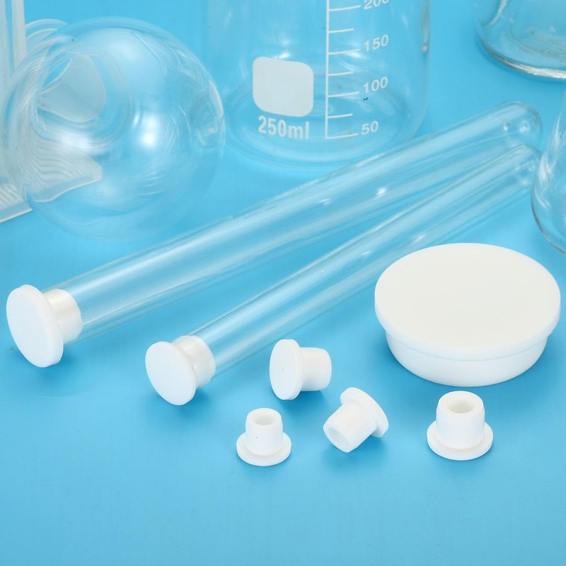 Boxonly Solid Rubber Stopper A4.0 White Silicone Rubber Solid Bungs