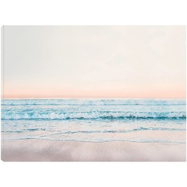 Fine Art Canvas Serene Canvas Wall Decor by Artist Sisi & Seb for Living Room, Bedroom, Bathroom, Kitchen, Office, Bar, Dining & Guest Room - Ready to Hang - 46 in x 35 in