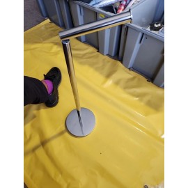 niffgaff “Niffgaff Freestanding Hair Dryer Holder Stand – Chrome, Weighted Base –...