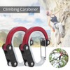 Aluminum Carabiner MultiFunction Outdoor Travelling Quick Hanging External Buckle 2