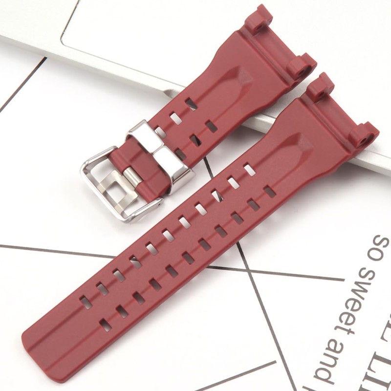 Resin Strap Compatible with Casio GWG-B1000-1A4JF Master of G Series
