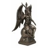 MystiKraft 15" Height Large Baphomet On Globe Statue Sabbatic Goat