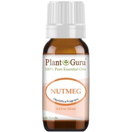 Nutmeg Essential Oil 10 ml 100% Pure Undiluted Therapeutic Grade.