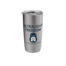 Ultralight Freedom – Minimalist Backpacking Design Stainless Steel Insulated Tumbler