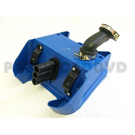 Air Box Filter Assembly Replacement Compatible With Yamaha PEEWEE PW 80 PW80 Pit Bike ATV (BLUE)