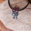 The Magic Zoo Pewter Chicken Necklace