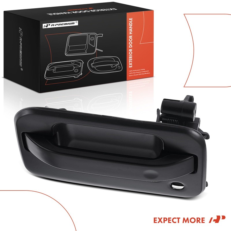 A-Premium Front Left Driver Side Exterior Door Handle with Keyhole