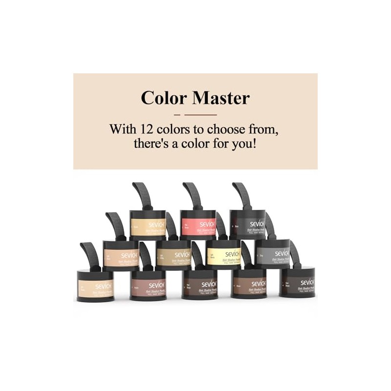 (Medium brown) - Instantly Hair Shadow - Sevich Hair Line