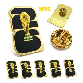 5pzs Pin Metalico World Cup 2026 Coleccionable Especial