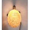 HUIMEIJU Brown glass turtle night light, Animal night light study