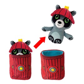 KONG Puzzlements Surprise Fire Hydrant Interactive Dog Toy