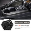 Aunginsy Car Central Control Gear Shift Panel Cover Cup Holder
