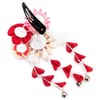 Kyoetsu Hair Ornament, Flowers, For Shichi-Go-San (05)