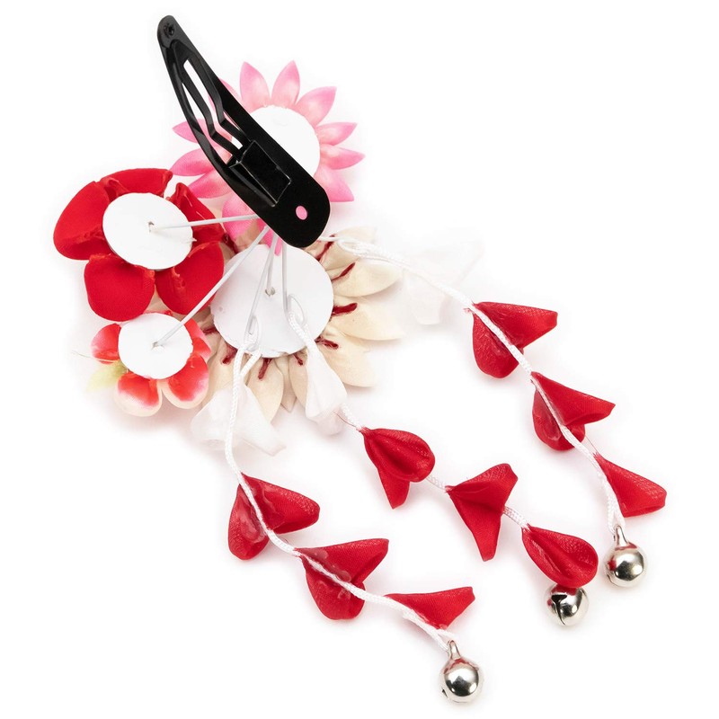 Kyoetsu Hair Ornament, Flowers, For Shichi-Go-San (05)