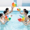 ビーチボール 20インチ レインボーカラー 空気注入式 プールおもちゃ ゲーム用 (直径33.5CM 2個)