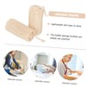 WOONEKY 2Pcs Natural Loofah Sponge Scrubber Lightweight Versatile Kitchen Cleaning