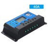 40A 12V / 24V Solar Charge Controller PWM Intelligent Regulator