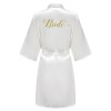Satin Kimono Robe Women – Silk Bathrobe Bridal, Lounge Robe