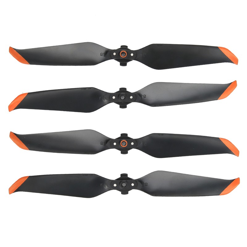 2 Pair 7238 Low Noise Propellers Quick Release Paddle Blades