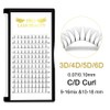 Ready-to-Use Eyelash Fans, 3D, 4D, 5D, 6D, Pre-Fanned Volume Eyelash