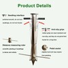 PreAsion Seedling Transplanting Bulb Planter Tool Long Handle, Vegetable Young