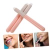 FOMIYES 3 Piece Lip Brush Set Round Lip Brush for
