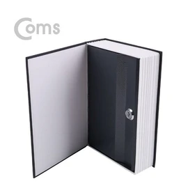 (COMS) Secret Mini Book-shaped Safe Black/Book Safe (WCC1EB6) / (COMS) 시크릿 미니 책모양 금고 Black/책금고 (WCC1EB6)