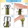 Tessco 24 Pcs Stainless Steel Champagne Stopper Reusable Bottle Sealer