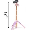 Slick 246818 Smartphone Tripod, Magnepod, Purple, Magsafe Compatible, Magnetic Ring